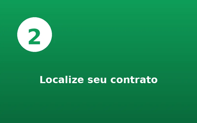 Passo 2 da Aymoré 2 via: localizar o contrato e a parcela em aberto