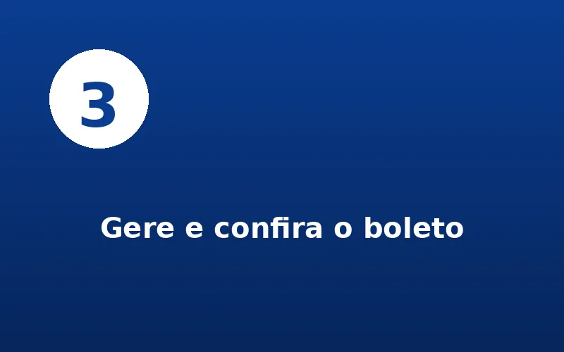 Passo 3 da Aymoré segunda via: conferir o boleto gerado e guardar o comprovante
